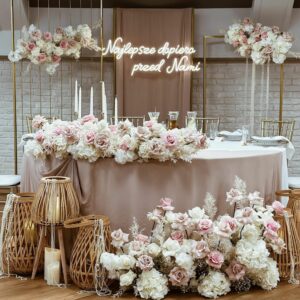 Neon Najlepsze dopiero przed nami wersja 1 napis LED dekoracja ślubna w Boho Pogorii